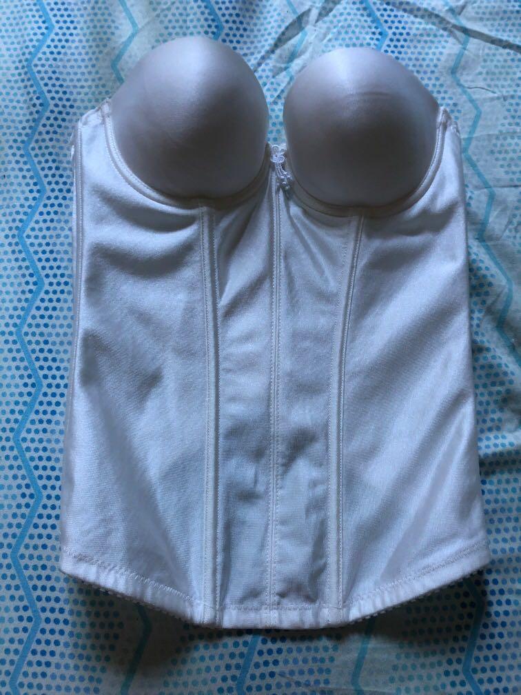 CORSET TOP VINTAGE PEARL WHITE (Category: Others Tops) located in Manila. Submitted by _loradeclutters (Listing ID 1030675906, Image 1). Description: .