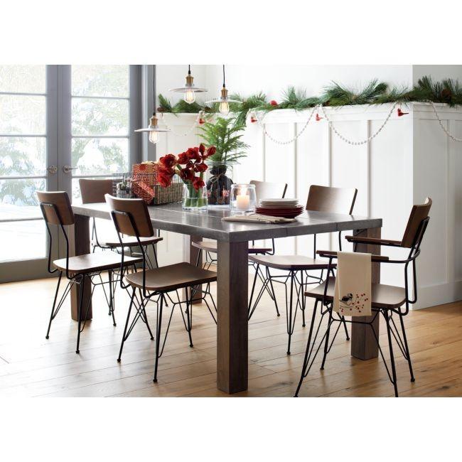 Crate Barrel Dining Table Galvin Furniture Tables Chairs On Carousell
