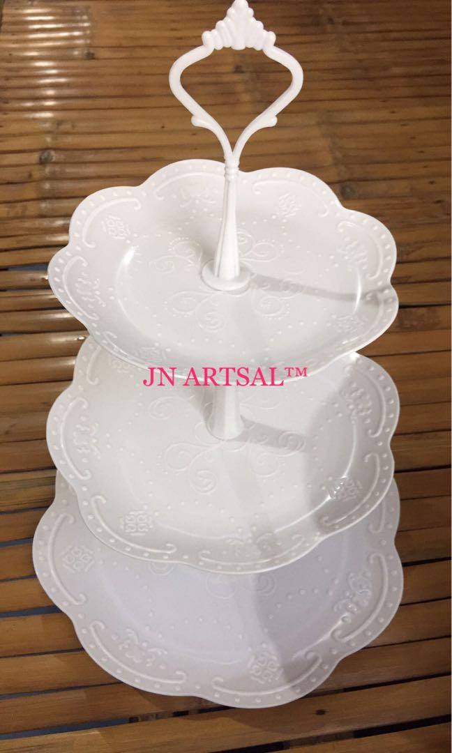 Cupcake Stand (Category: Bakeware) located in Pasay City. Submitted by jejuvan (Listing ID 1030592970, Image 2). Description: Cupcake-stand. 3tier/2tier Adjustable. Made of plastic. 320 each 300 each if buy 2pcs #cupcakestand #cakestand #baking #sweets #oven .