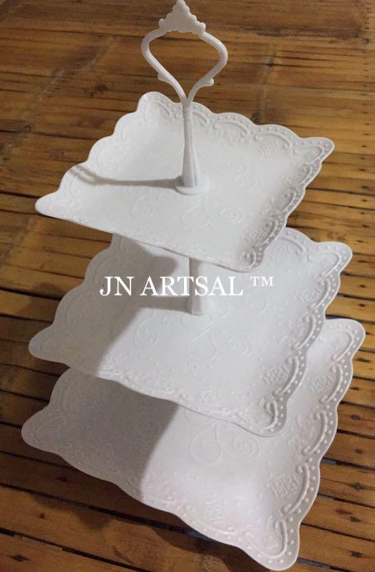 Cupcake Stand (Category: Bakeware) located in Pasay City. Submitted by jejuvan (Listing ID 1030592970, Image 3). Description: Cupcake-stand. 3tier/2tier Adjustable. Made of plastic. 320 each 300 each if buy 2pcs #cupcakestand #cakestand #baking #sweets #oven .
