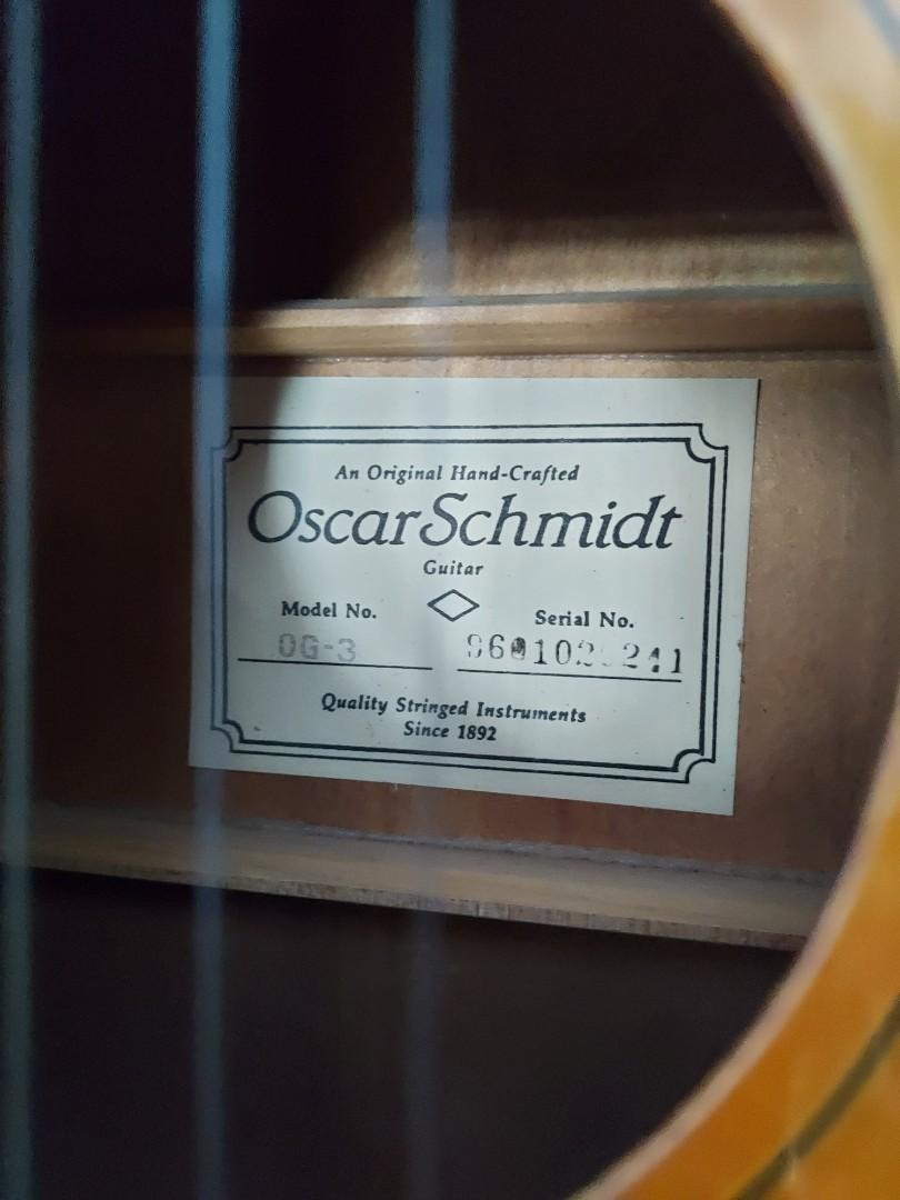 Oscar shop schmidt og3
