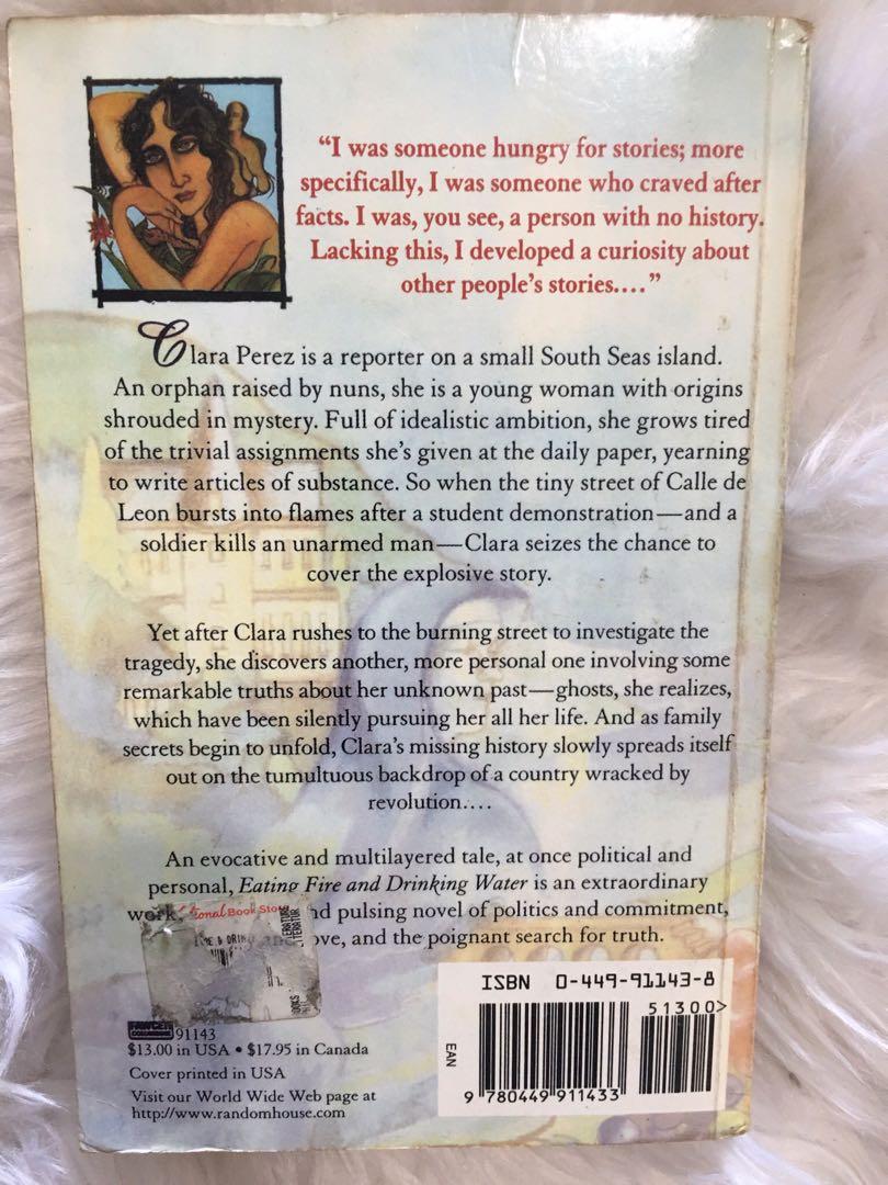 Eating Fire and Drinking Water - Arlene J. Chai (Category: Storybooks) located in Taguig. Submitted by eunicemae (Listing ID 1030632209, Image 2). Description: .
