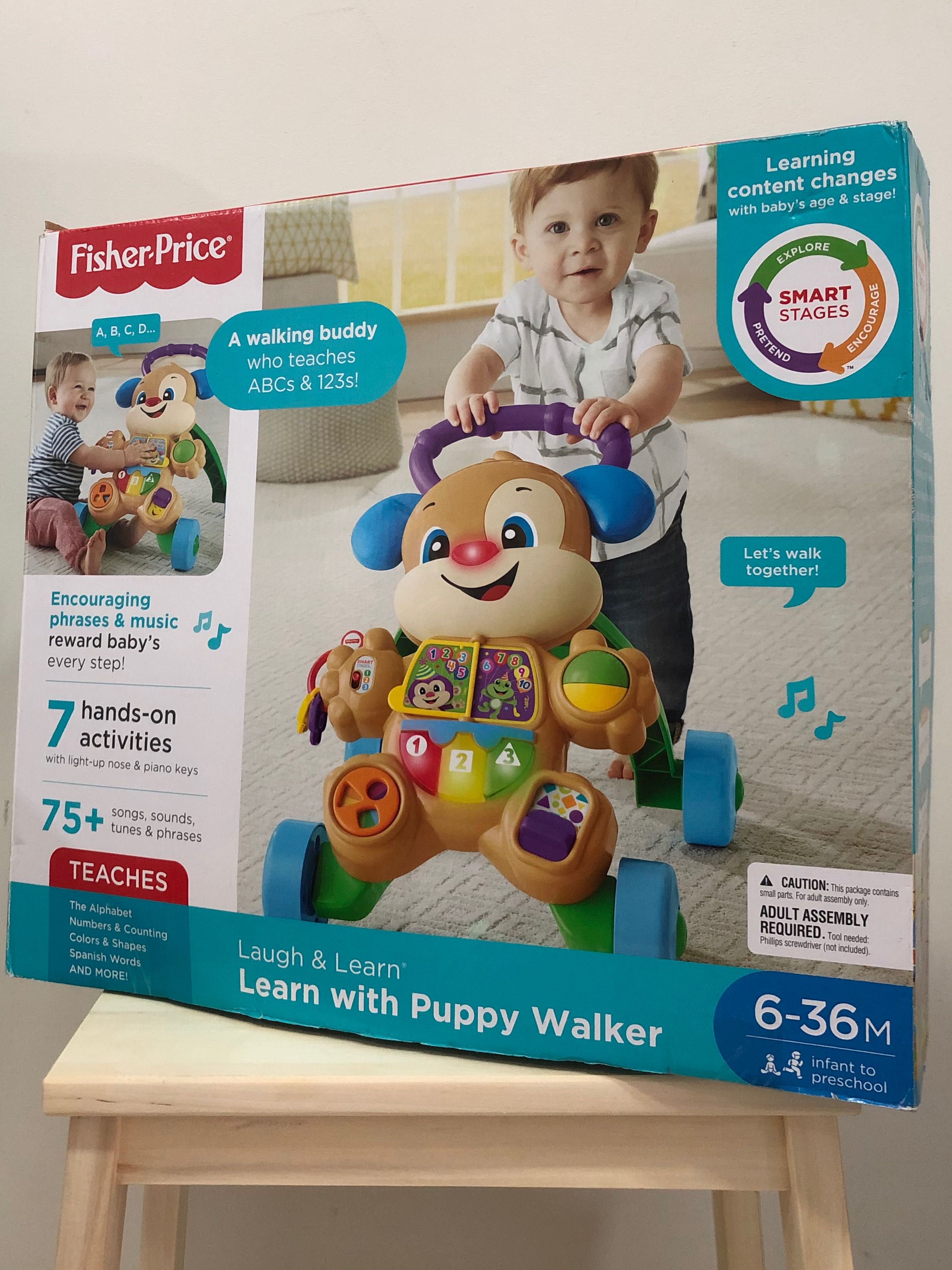 fisher price puppy walker