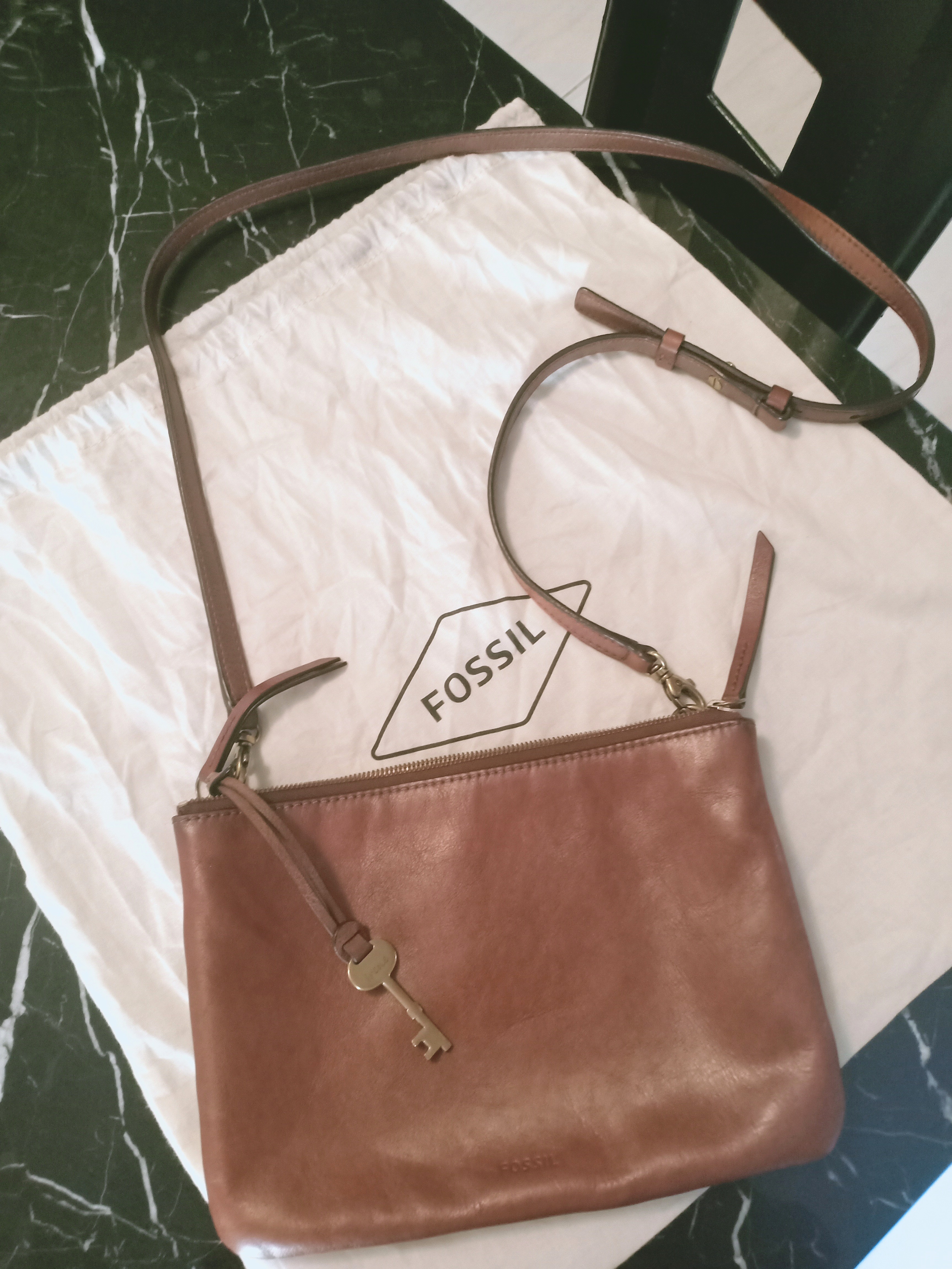 Fossil devon crossbody cheap