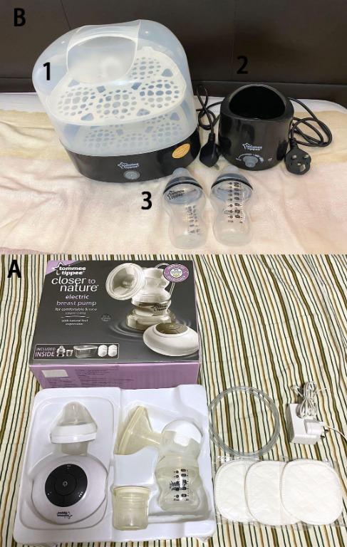 tommee tippee breast pump sterilizer