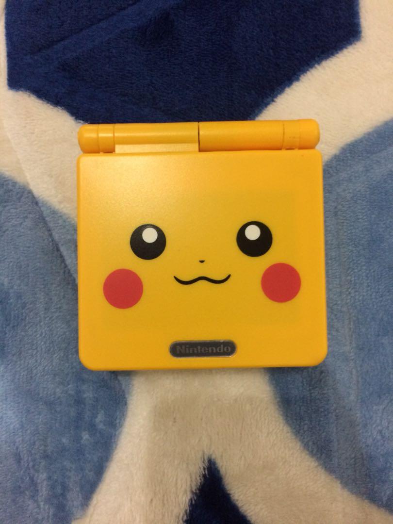 gba sp pikachu edition