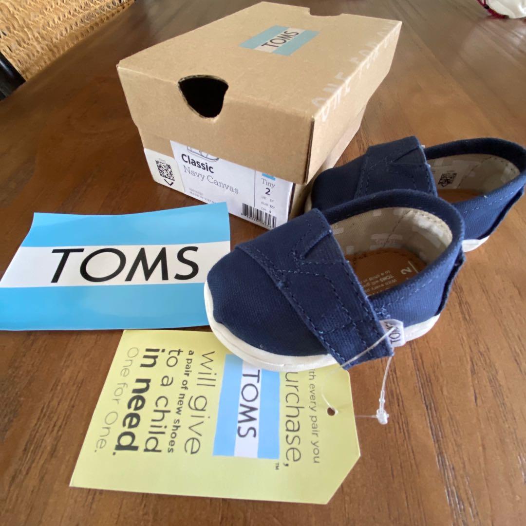 toms size 2 baby