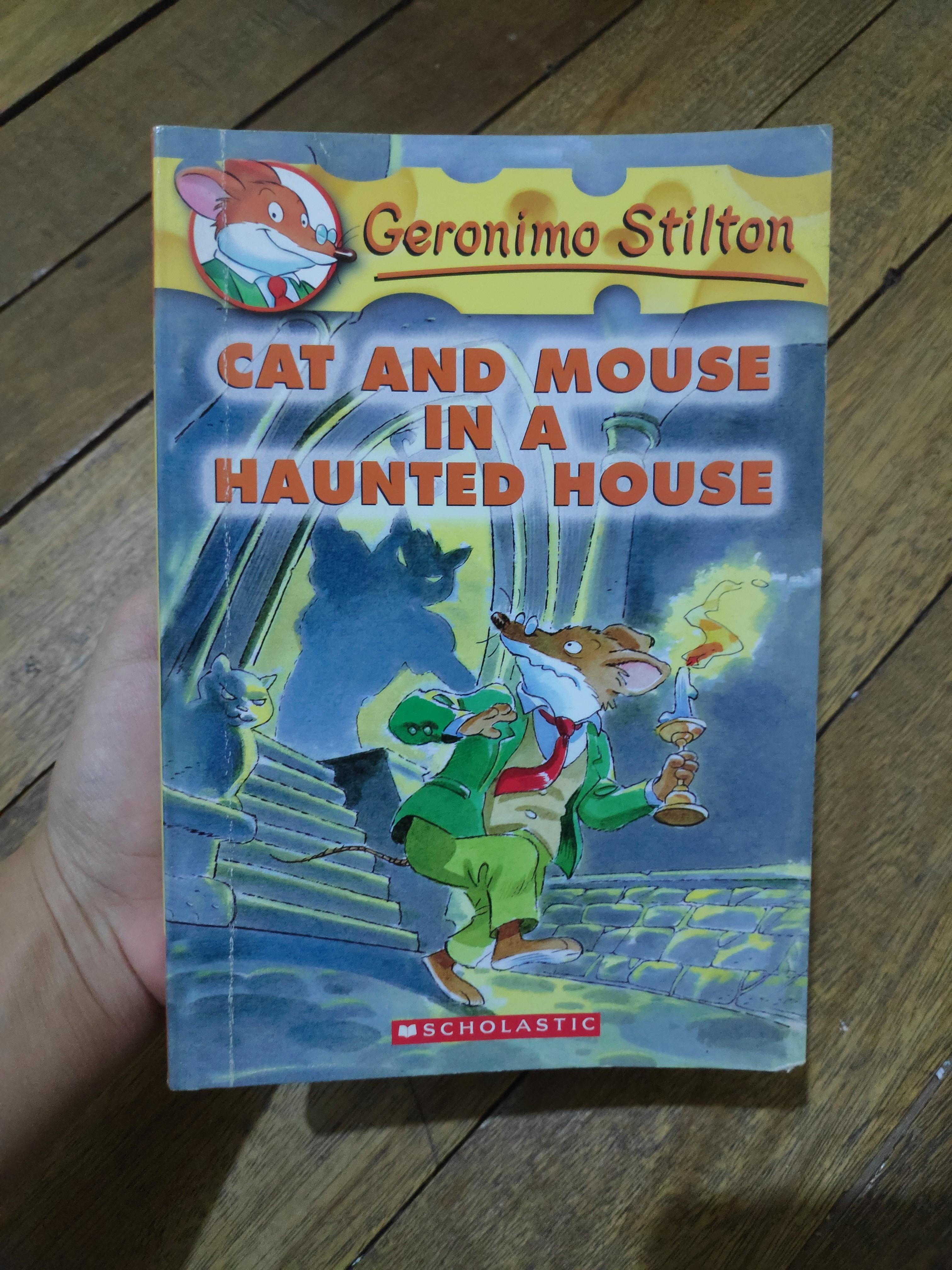 Geronimo Stilton 3 Cat And Mouse In A Haunted House Scholastic Hobbies Toys Books Magazines Children S Books On Carousell