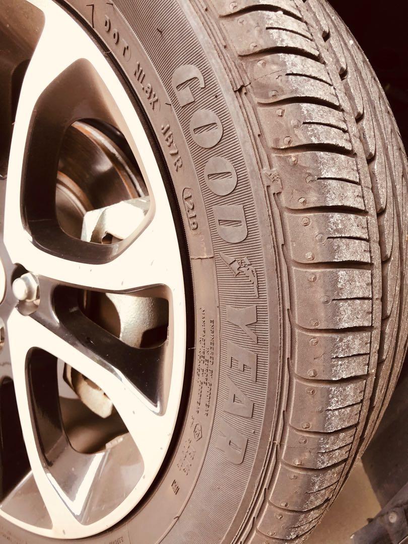 Goodyear Tayar Tire 185 55 15 Auto Accessories On Carousell