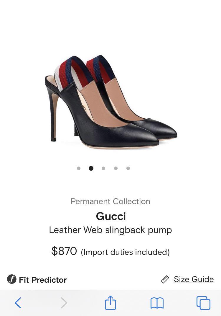 gucci court heels