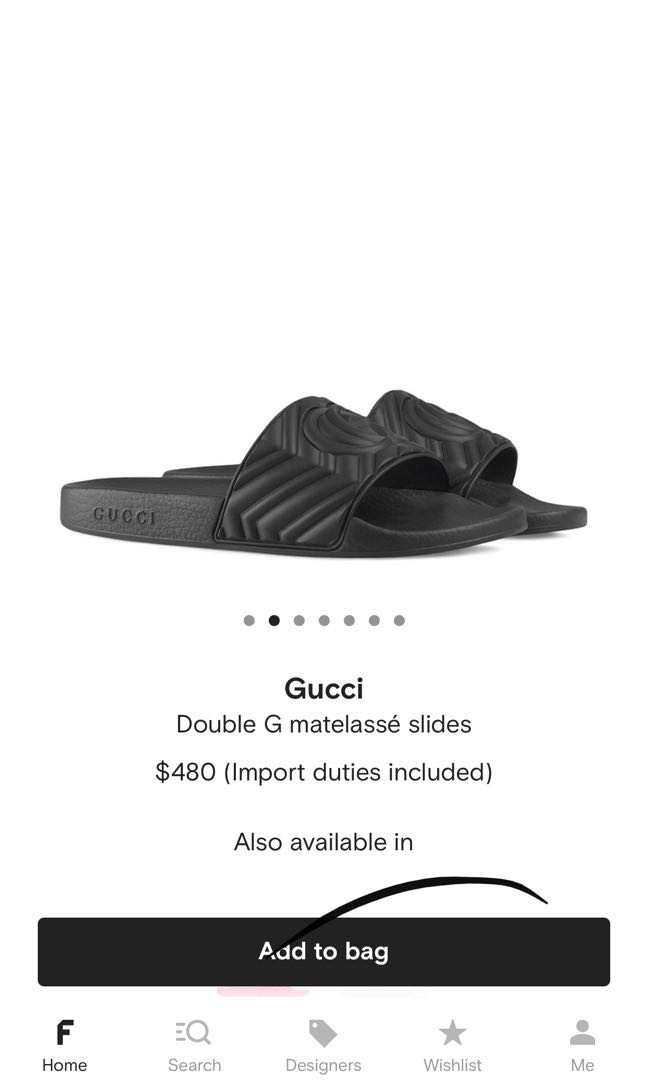 Gucci Sliders, Men's Fashion, Footwear, Flipflops and Slides on Carousell