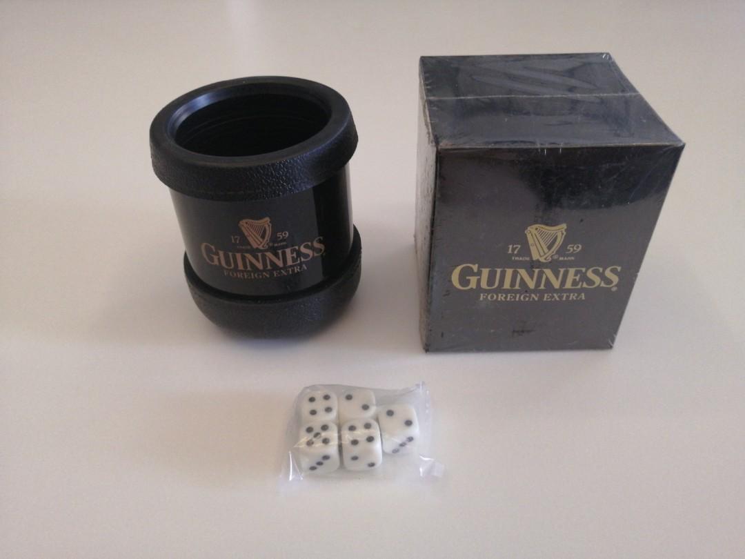 Guinness Dice Cup sets ( Collectors Items ), Everything Else on Carousell