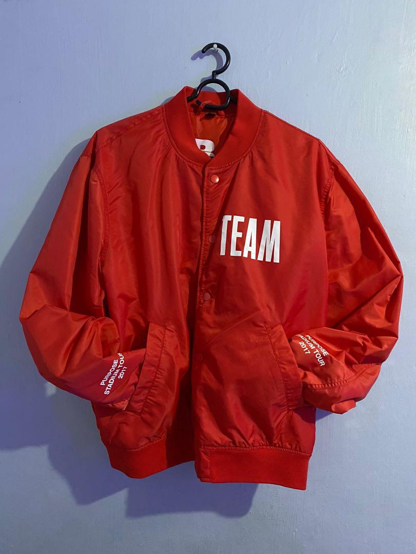 H M Justin Bieber Bomber Jacket Men s Fashion Coats Jackets and Outerwear on Carousell