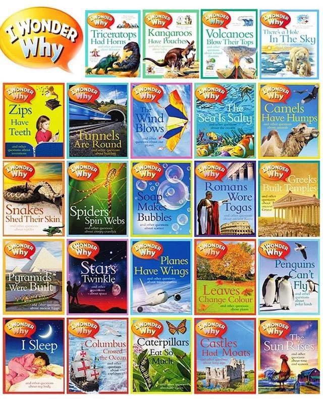 I Wonder Why 全套24冊英文兒童科學書, 興趣及遊戲, 書本& 文具