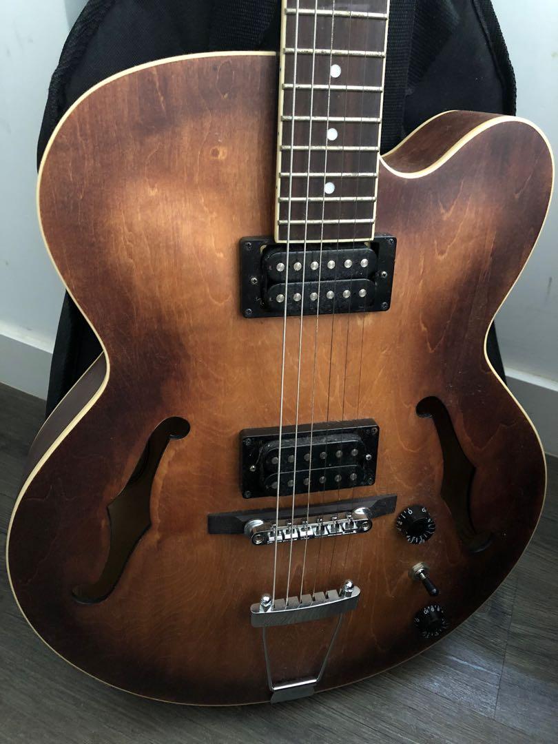 Ibanez Artcore Series AS53 SemiHollow Electric Guitar Flat Tobacco, 興趣