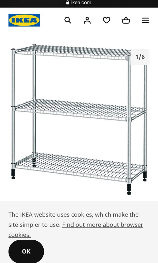 Ikea Shelves, Furniture & Home Living, Furniture, Shelves,