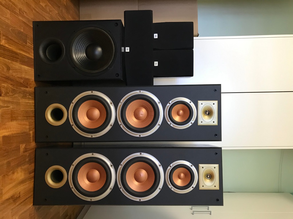 JBL Speaker 5.1 set (H328, Digital 10, CS200 BK), Audio, Soundbars