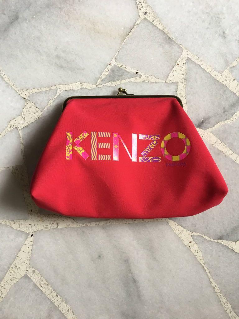 kenzo makeup bag