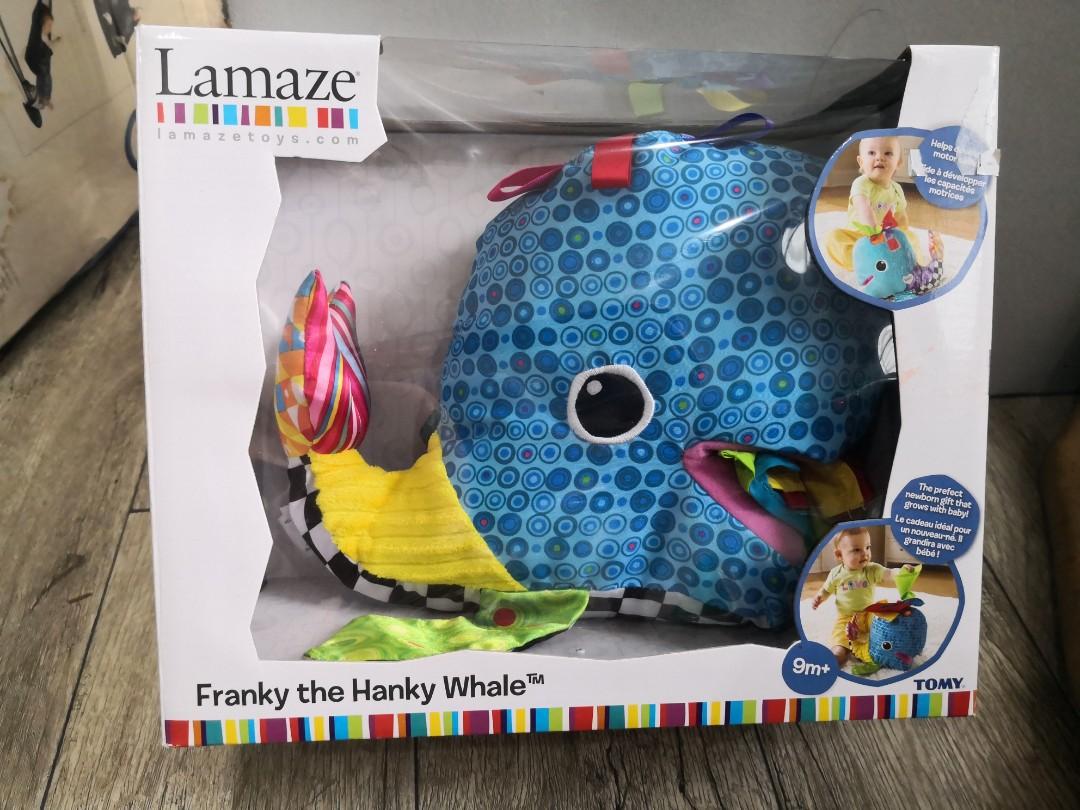 lamaze franky the hanky whale