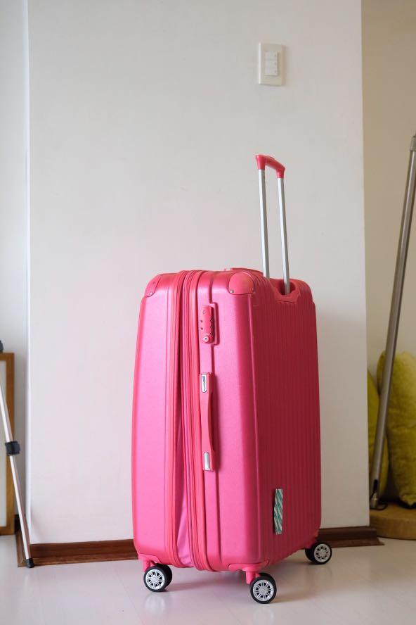 Large pink luggage Clearance