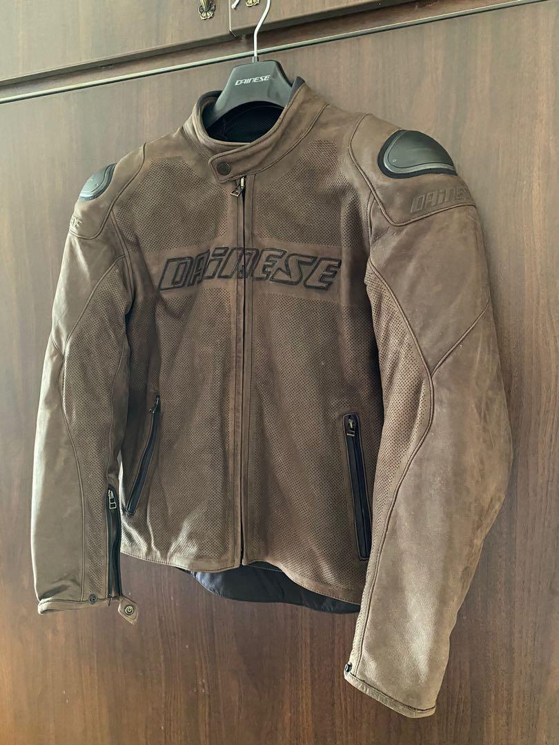Dainese mens clearance leather jacket