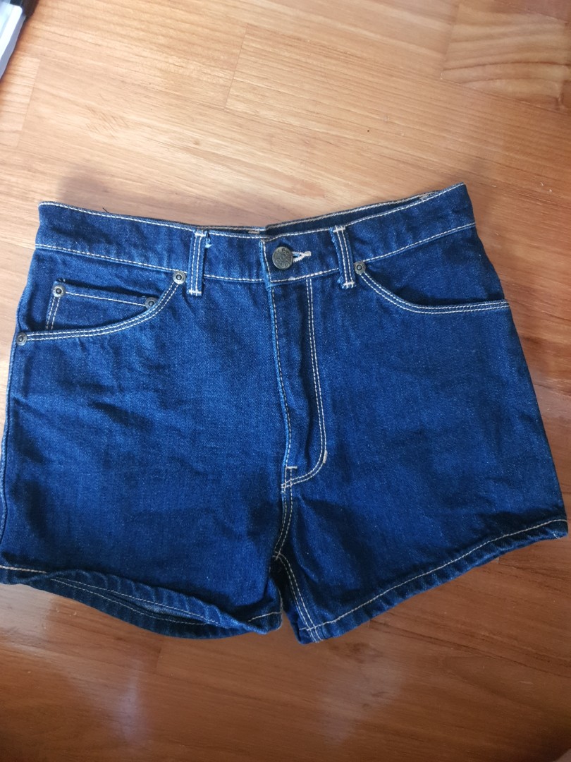 Levis Blue Denim Shorts, Women's 