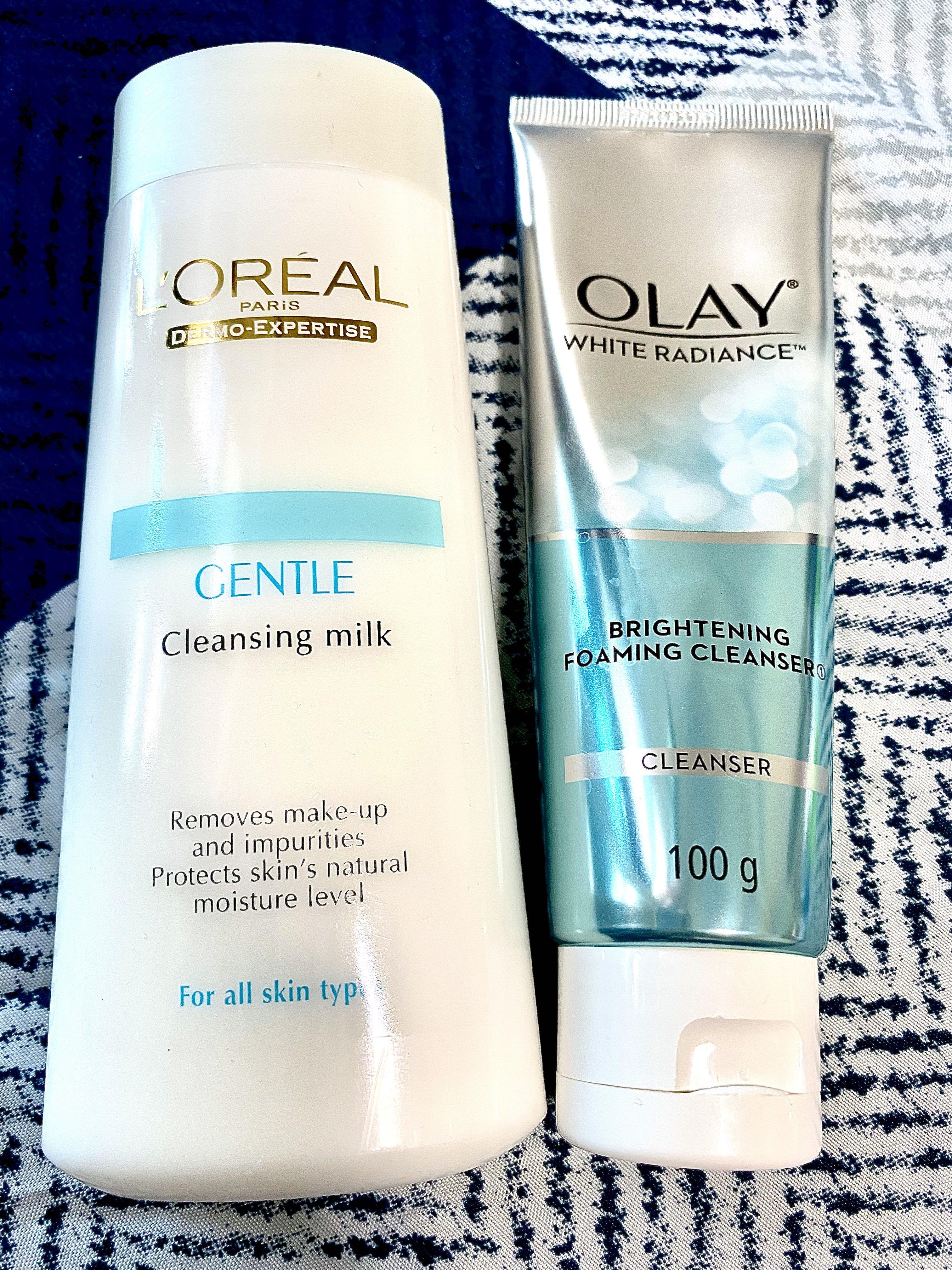 olay whitening cleanser