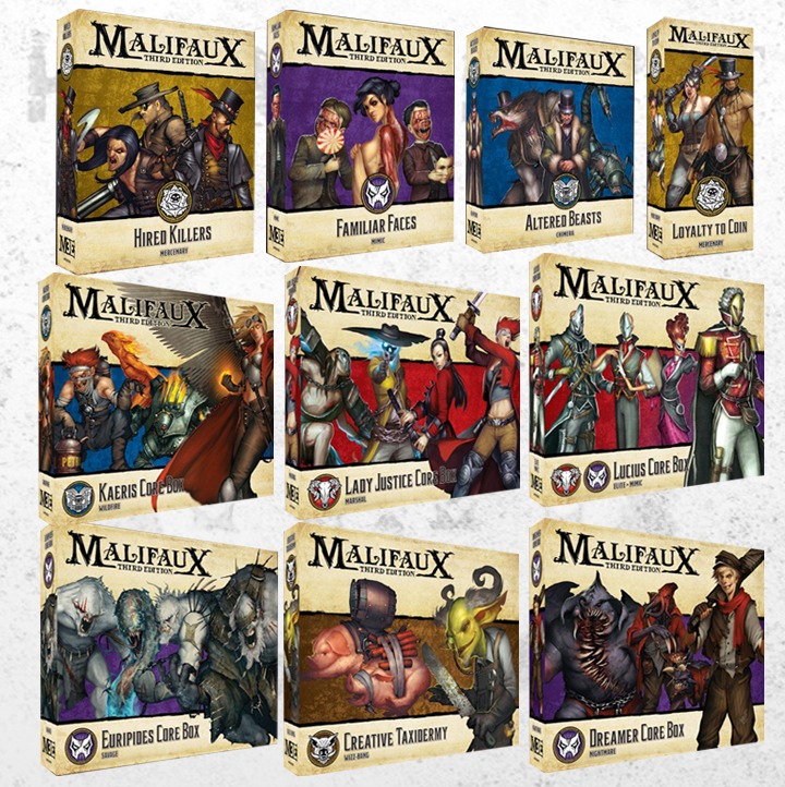 Malifaux Wyrd Multiple Price Range Lucius Titania Euripides Dreamer Familiar Perditalady Justice Captain Zipp Ulix Creative Taxidermy Marcus Kaeris Burning Bridges Parker Altered Beasts Viktorias Hired Killers Loyalty To Coin Toys