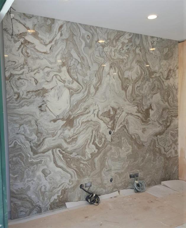 Marble Feature Wall Everything Else On Carousell