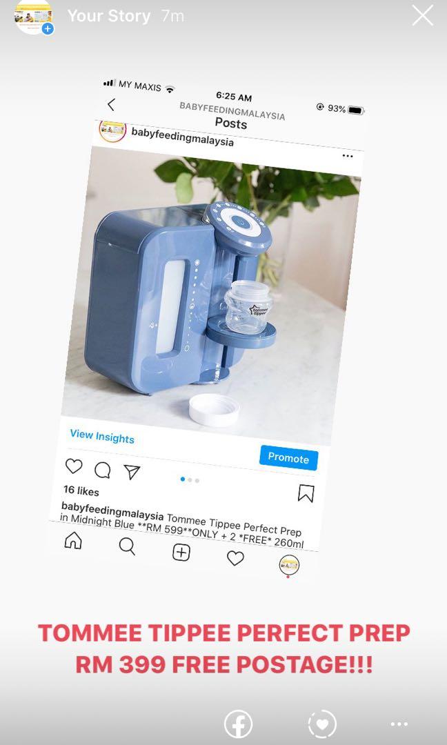 tommee tippee perfect prep blue