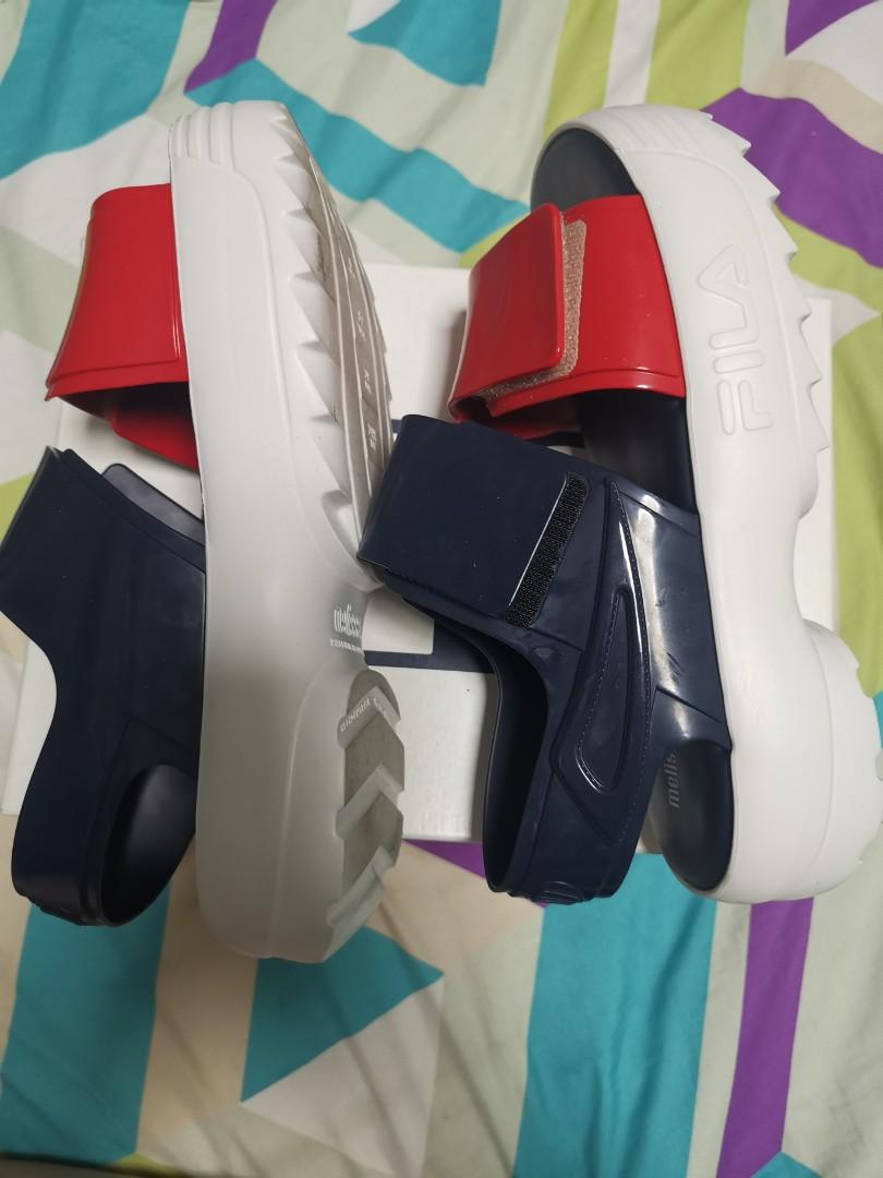 Melissa sale fila sandals