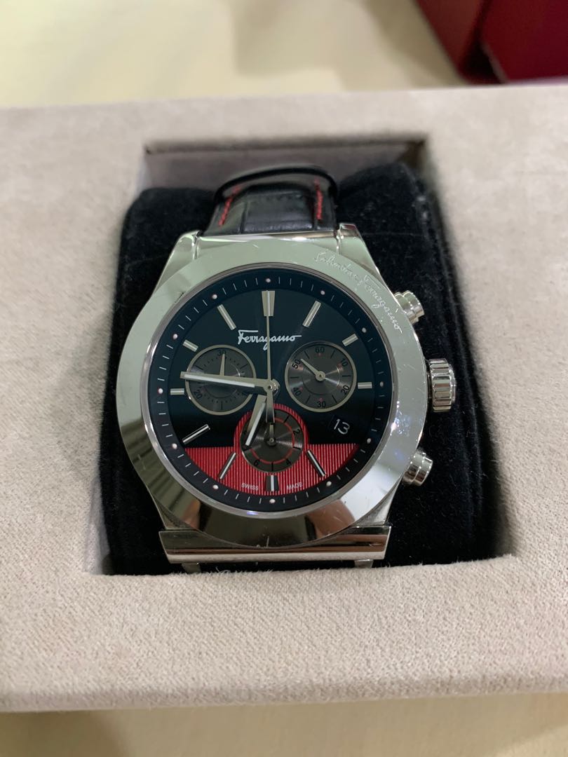 Salvatore ferragamo best sale chronograph watch