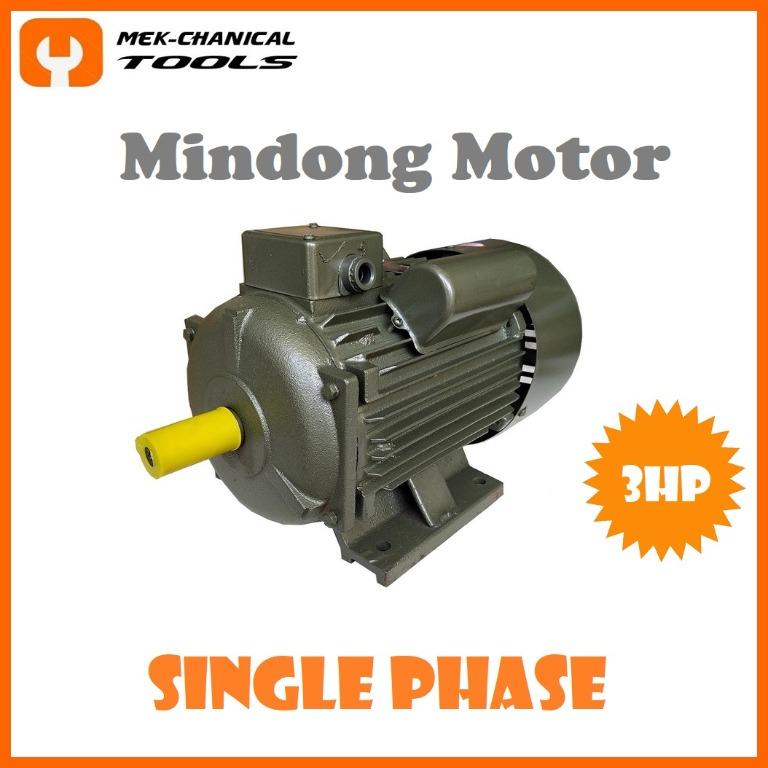 MINDONG Electric Motor 3HP Single Phase (YC112M4), Commercial