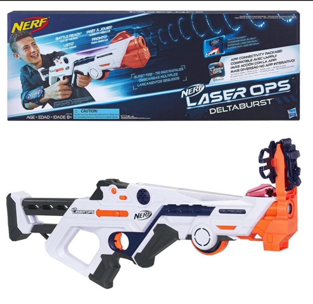 nerf laser ops action