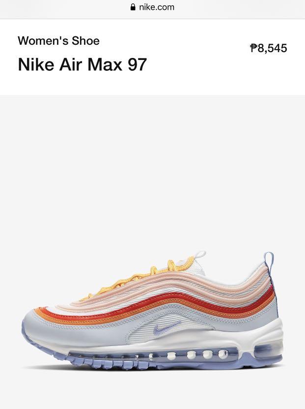 nike 97 size 8