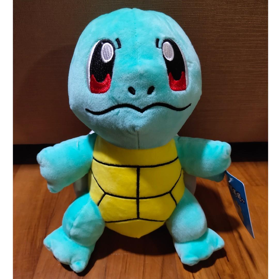 Pokémon (Category: Plushies & Soft Toys) located in Singapore. Submitted by beangy (Listing ID 1030340552, Image 7). Description: Brand new with tag, some in protective bag. Medium sized plushie / soft toy / stuff toy. Shipped from Japan! Great for gifts, displays in the living room, bedroom, cars, office etc! $6 each. Pikachu standing with sparkly eyes Pikachu laying down [SOLD] Pikachu laying down Squirtle standing [SOLD] Meowth standing Ditto 