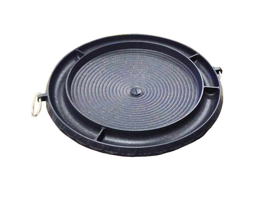 butane stove with grill pan