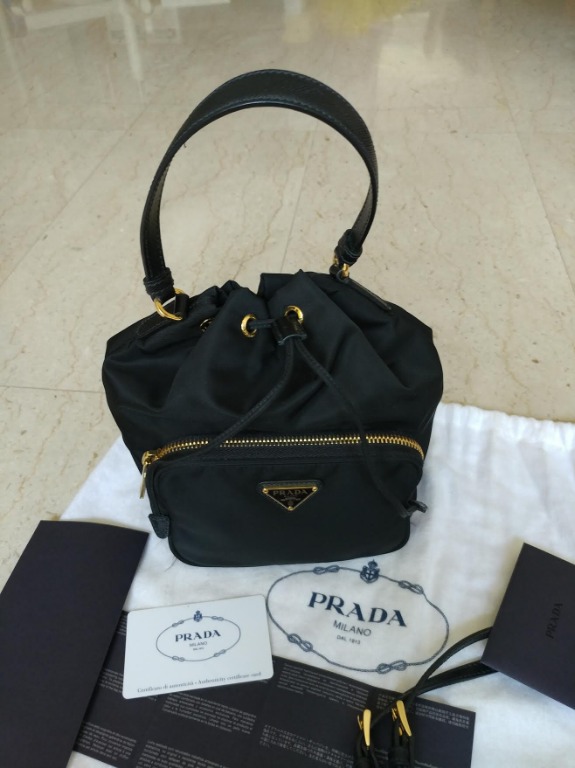 fabric shoulder bag prada