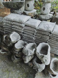 PUMICE STONES AND POTS FOR SALE