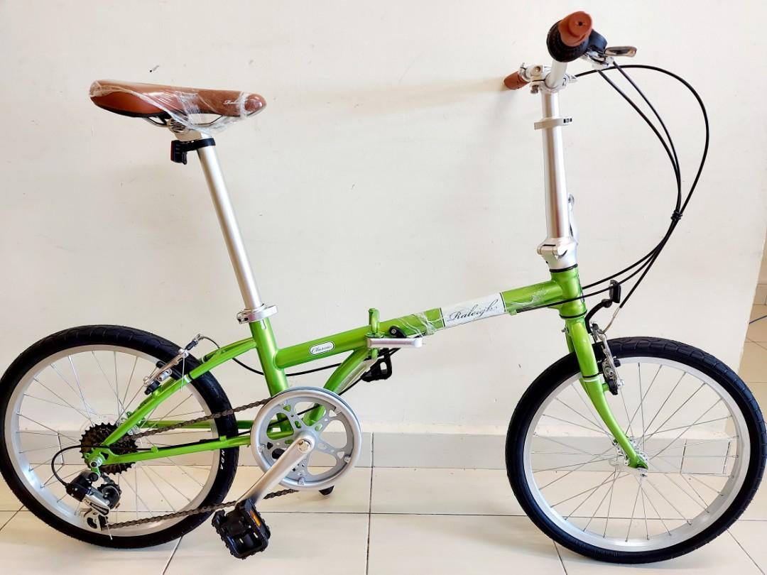 raleigh folding bicycle