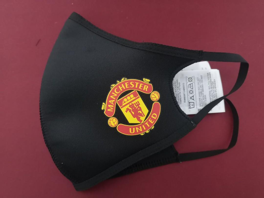 Manchester UNITED x Adidas FACE MASK Adults, Health & Nutrition, Face