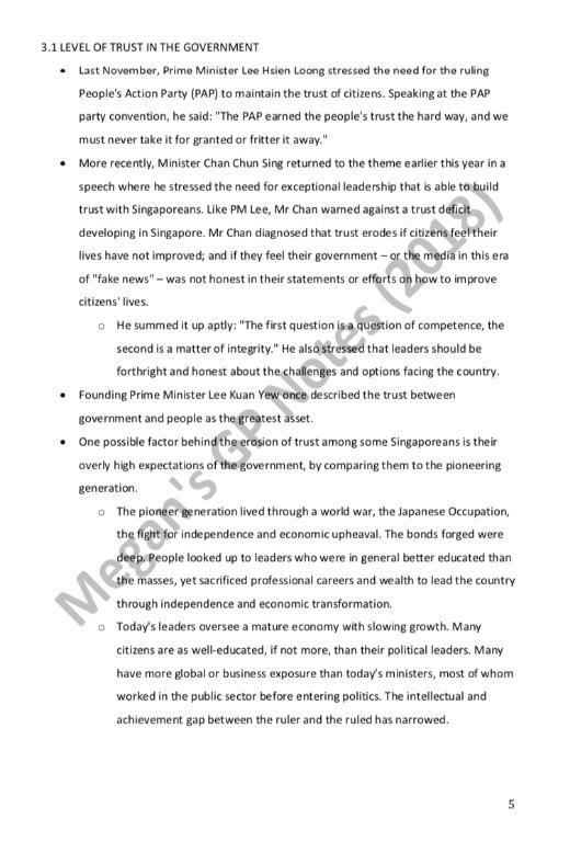 RI H1 GP notes: Singapore Issues (7pgs), Hobbies & Toys, Books ...