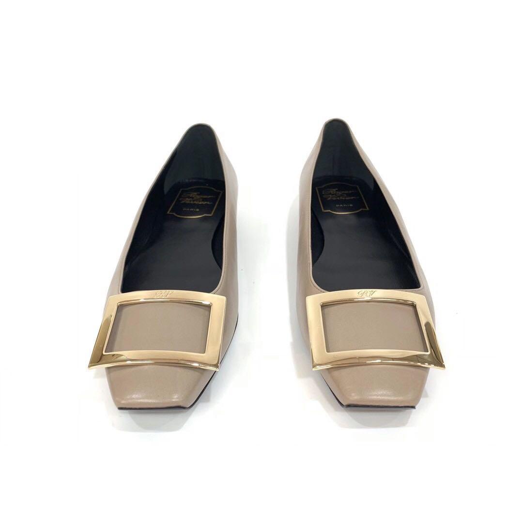 roger vivier flat shoes