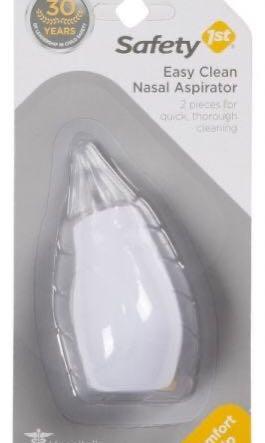 Safety First Easy Clean Nasal Aspirator
