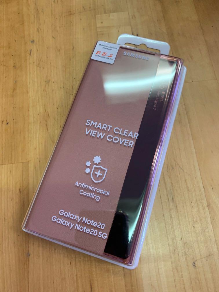 Samsung Note 20 Clear View Cover Brown (Not for Note 20 Ultra