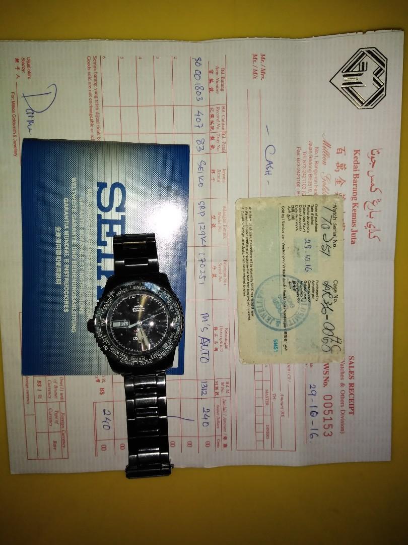 Seiko 5 sports 4r36a 24 jewels, Men's Fashion, Watches & Accessories,  Watches on Carousell