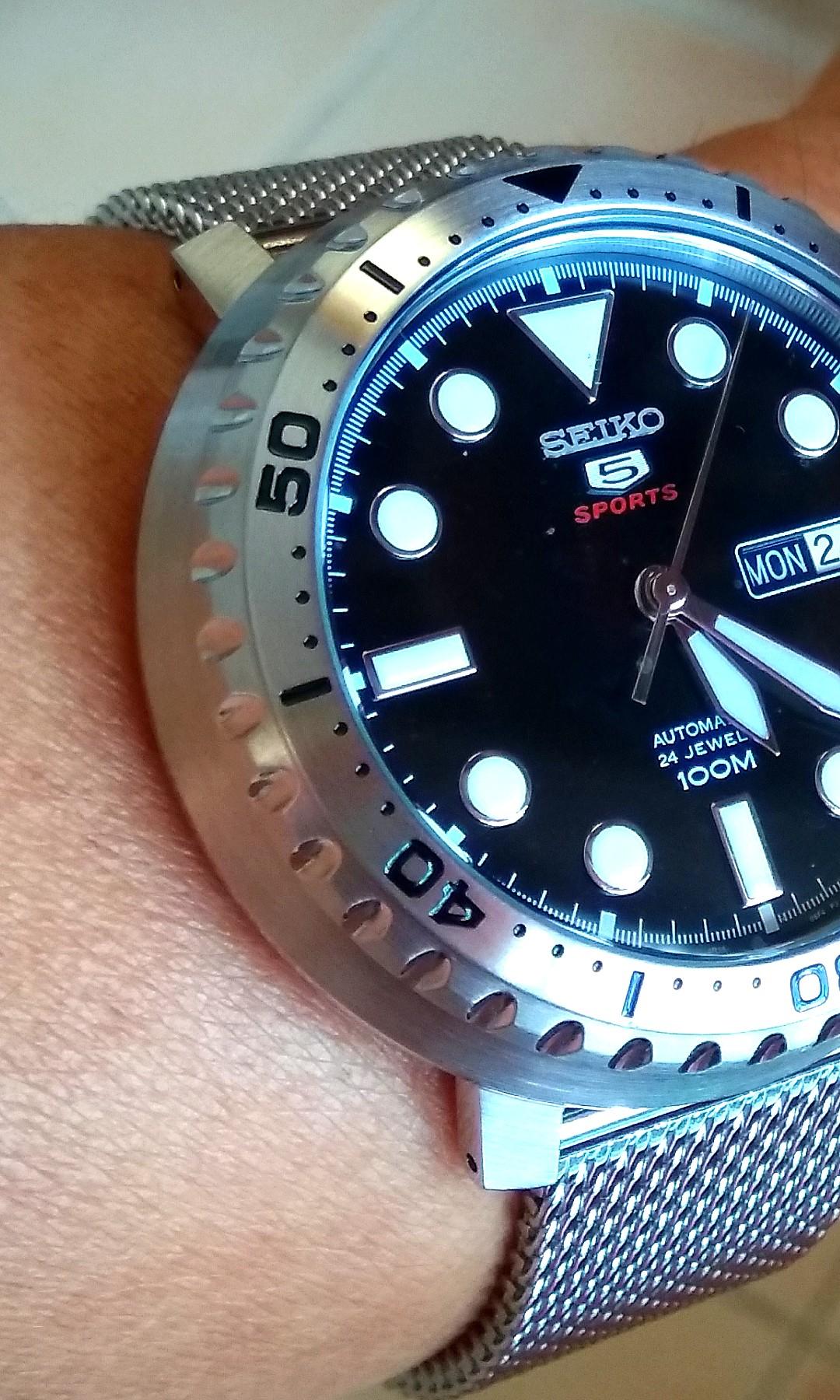 Seiko Unique Bottle Cap Automatic Men s Fashion Watches