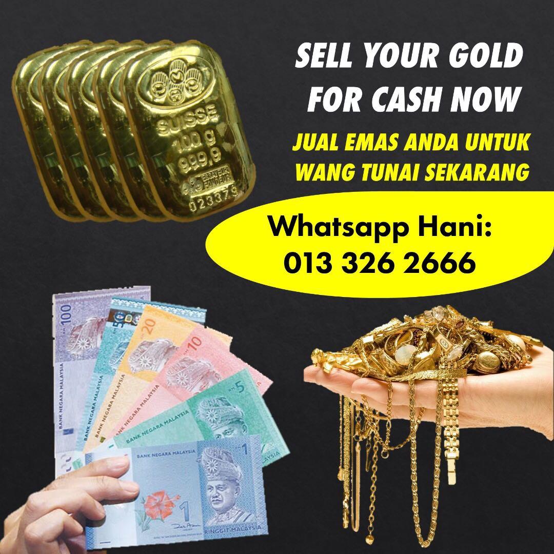 Sell your Gold, Emas terpakai harga tinggi, Luxury, Accessories on 