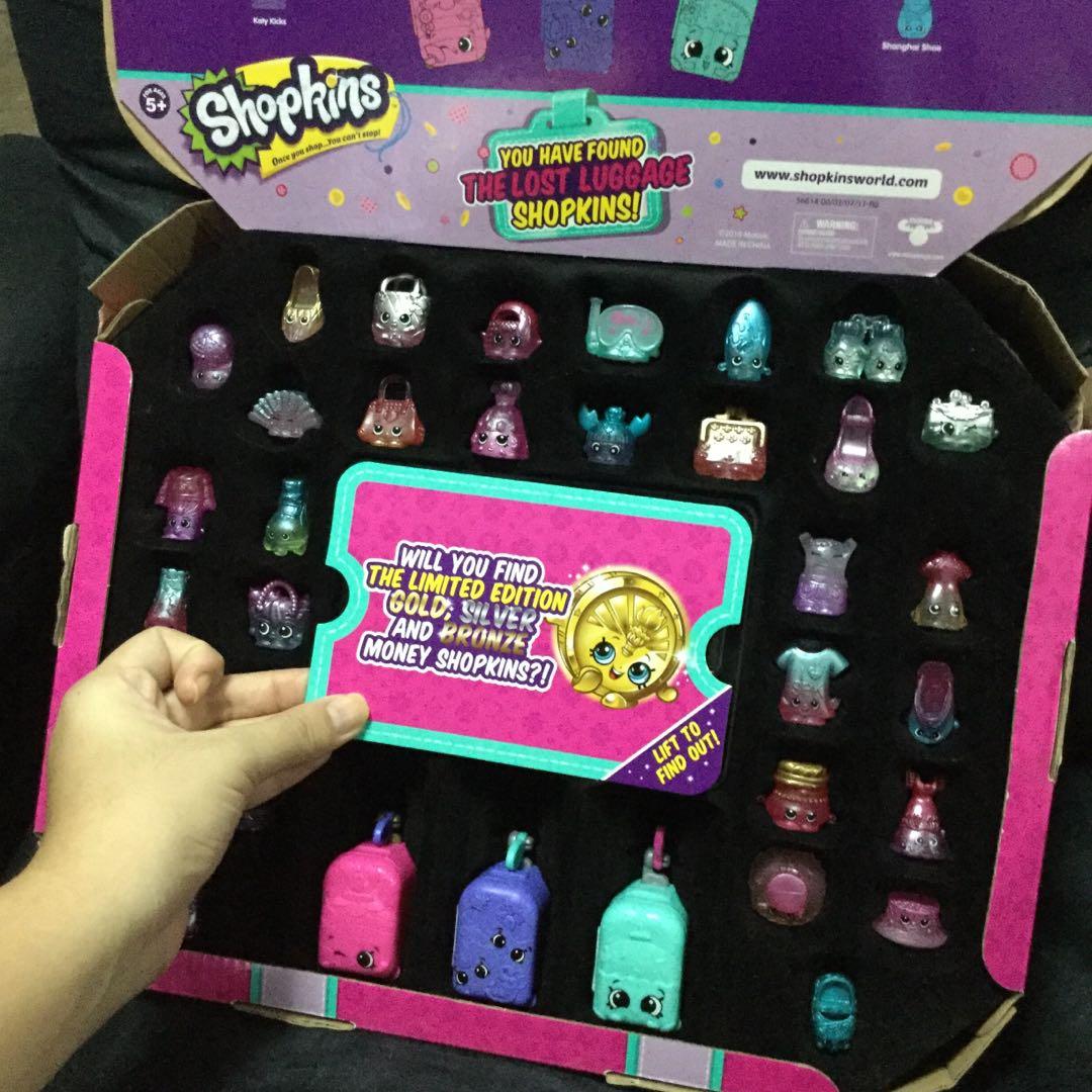 Shopkins lost sales luggage