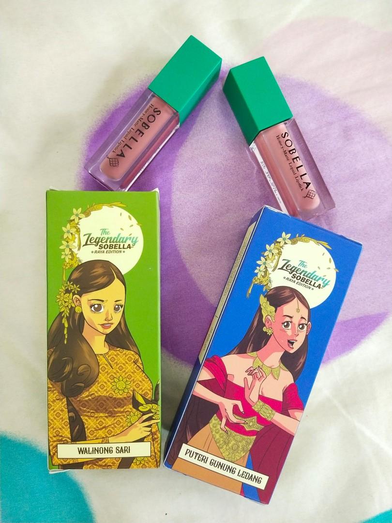Sobella Lipmatte Walinong Sari Sobella Lipmatte Puteri Gunung Ledang Health Beauty Makeup On Carousell